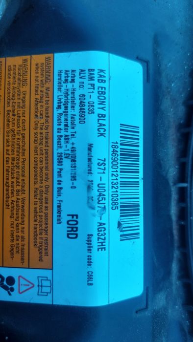 MONDEO MK4 подушка безпеки коліна подушка 7S71-U045J76-AG3ZHE airbag