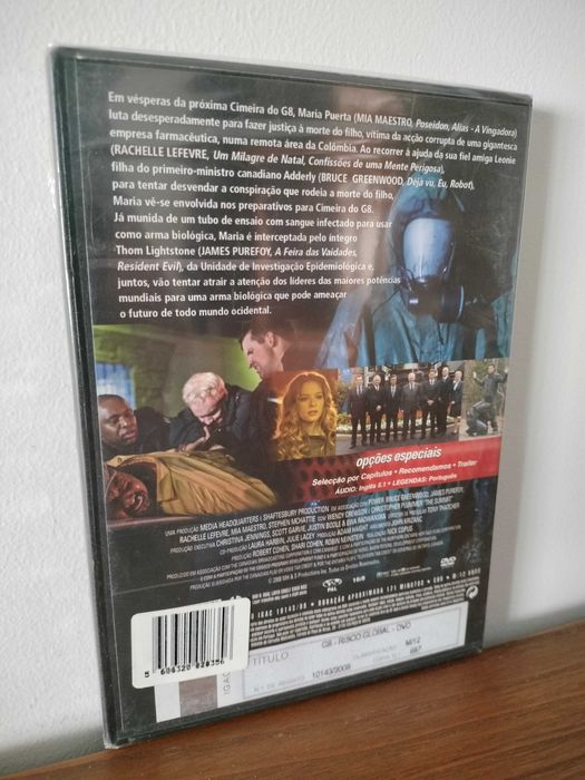 Série DVD: G8 - Risco Global - The Summit (Selado)