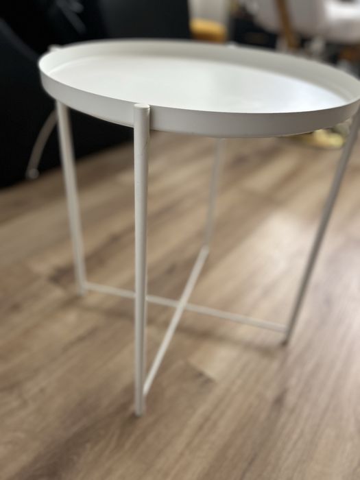 Mesa-tabuleiro IKEA, branco, 45x53 cm