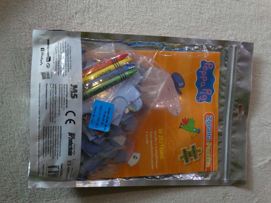 Świnka Peppa. Zgrana paczka Peppa Pig zestaw