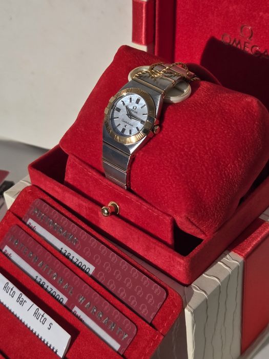 Omega Constellation 24mm 1381.70 Duble Edge Bicolor 18k Full Set