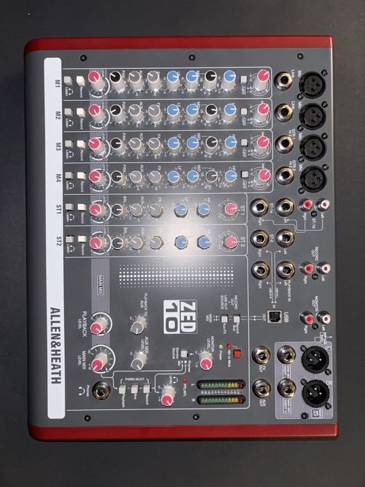 Mesa de mistura Allen & Heath ZED - 10
