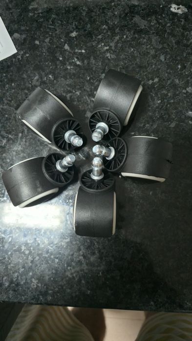 Conjunto de 5 rodas