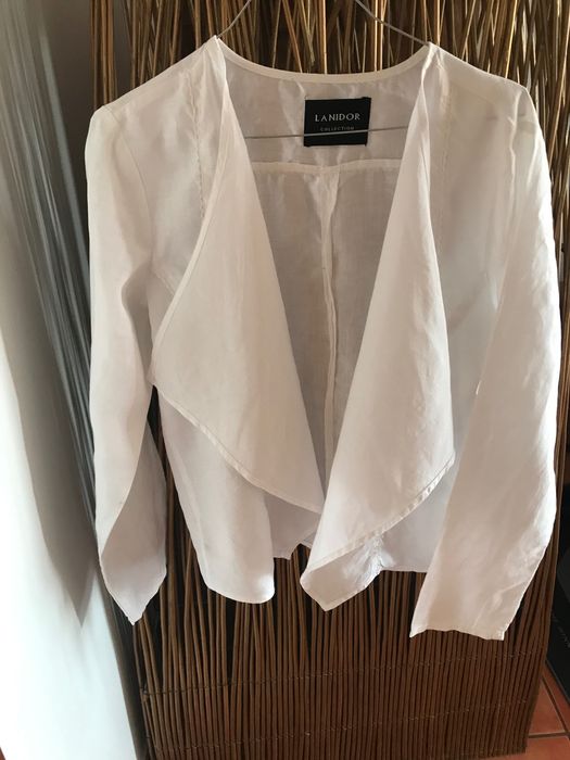 Casaco em linho para o verão