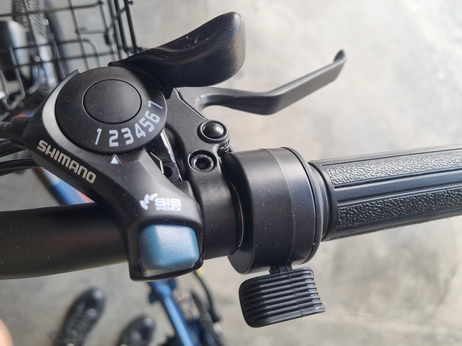 Електро велосипед, що складається SAMEBIKE CY20 350W | 12Ah | хід 90 км | швидкість 25 км/год Синій електровелосипед е-байк электровелосипед фетбайк
