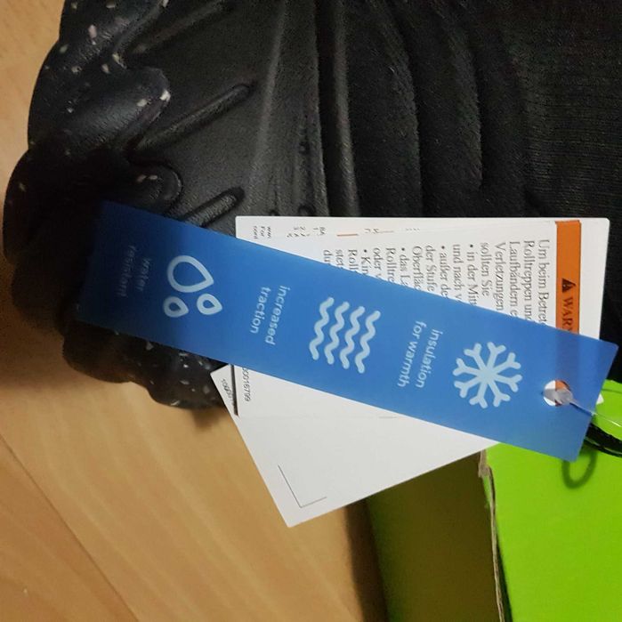 Krótkie Buty Botki Unisex Czarne Crocs Echo Boot Z Shield ciepłe