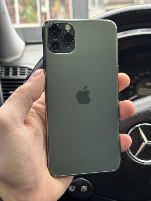 iPhone 11 Pro Max 256 ГБ Green • Neverlock • Батарея 100% • Айфон 11