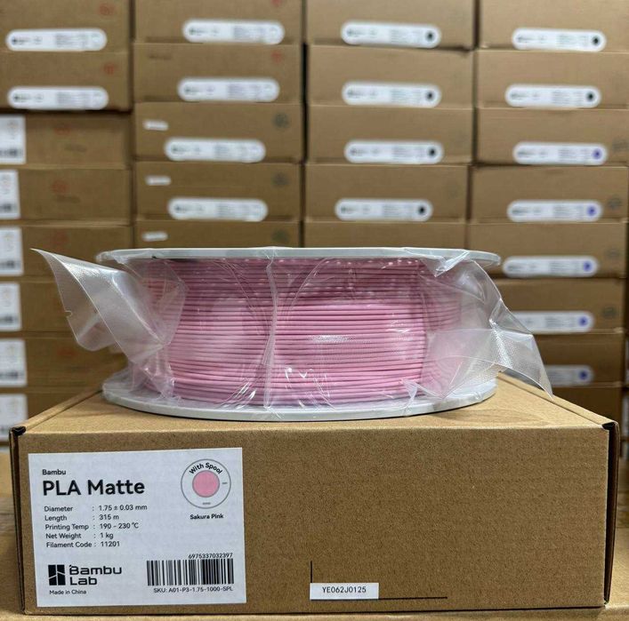 Продаю оригінальні філаменти Bambu Lab З КОТУШКОЮ/акція/12 кольорів