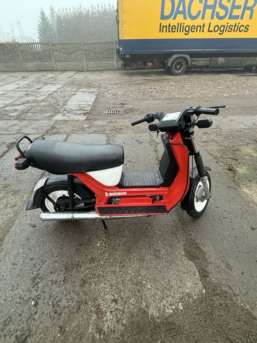 Simson SR 50 biała tablica