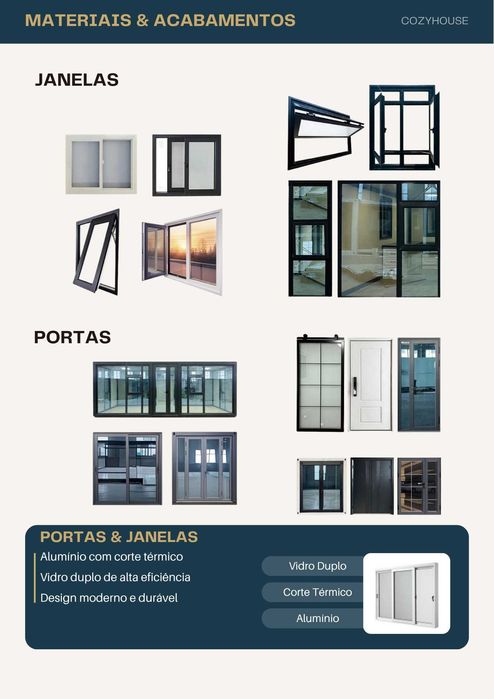 Casas Modulares Personalizáveis Cozyhouse | Financiamento | Instalação | Licenciamento | Certificações UE