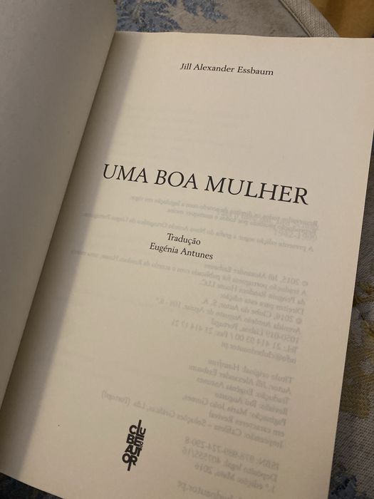 Uma Boa Mulher Jill Alexander Essbaum