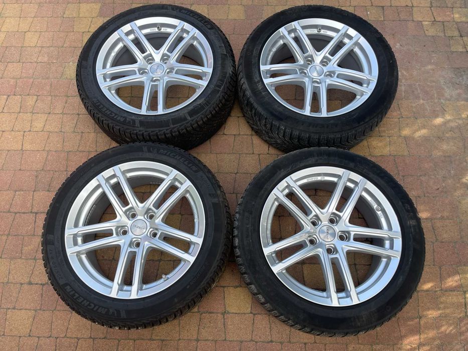 4146. Alufelgi 17" koła zimowe Audi A4 B9 Allroad A6 5x112 ET27 Goodyear 225/55/17 2024/25r 8mm