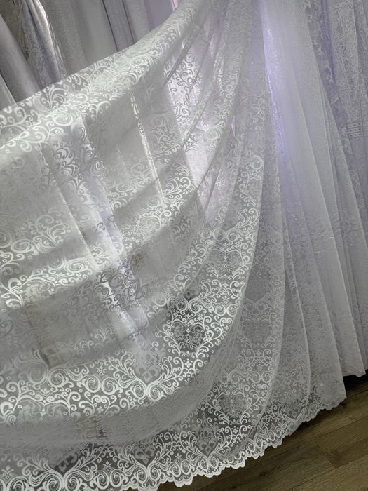 Тюль жакард турция тюлі штори в залу блекаут оксамит