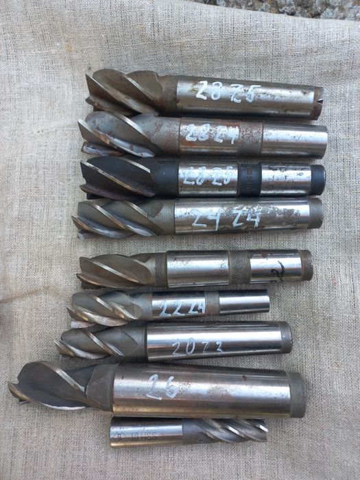 Фреза концевая д 18 20 22 24 26 28 40 50 разветрка 18 20 25