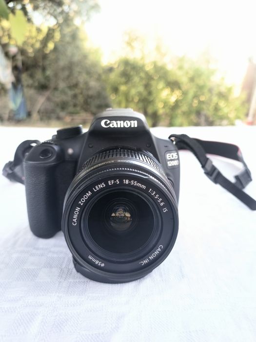 Câmera Canon 1200D + lente 18-55m+ 32gb+ bolsa