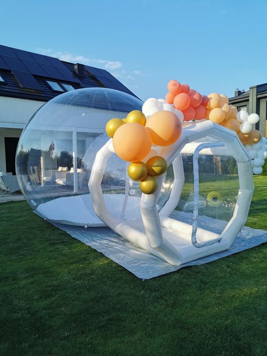 Bubble house Dmuchańce Biały dmuchaniec
