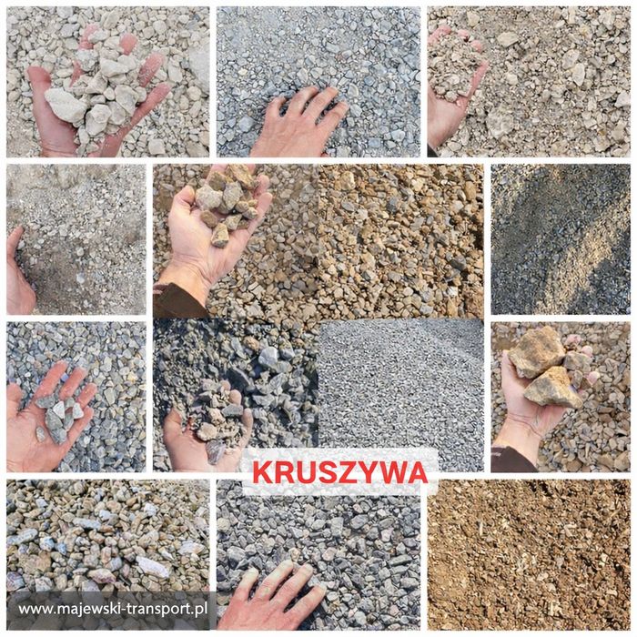 Kruszywo Kliniec Grys Tłuczeń Transport Materiałów Sypkich