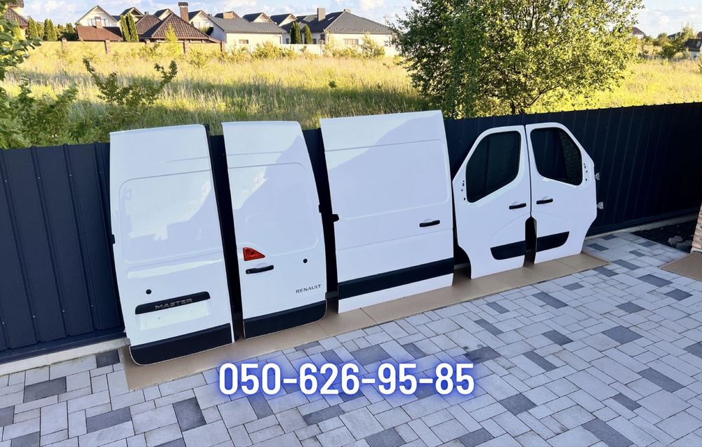 Двері передні задні здвижна разборка мастер 3 4 мовано NV400 лот