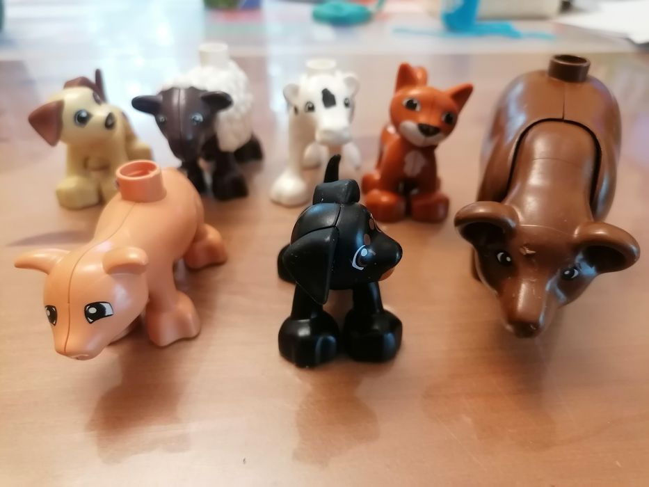 Lego Duplo figurki zwierzątek