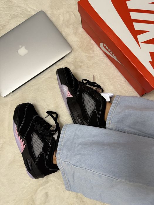 Жіночі кросівки Nike Air Jordan 5 Low Dongdan найк джордан члргі