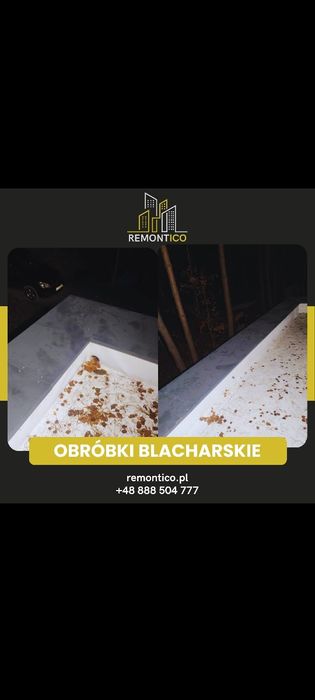 Hydroizolacja dachów płaskich tarasów balkonów i garaży