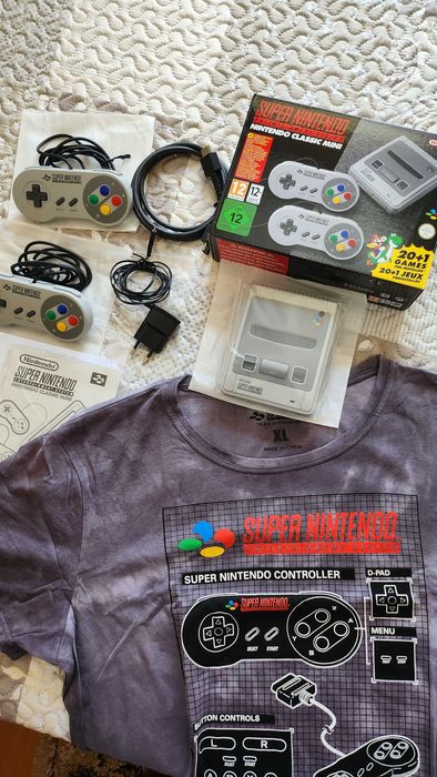 SUPER NINTENDO MINI, like new, with invoice64171724340739123