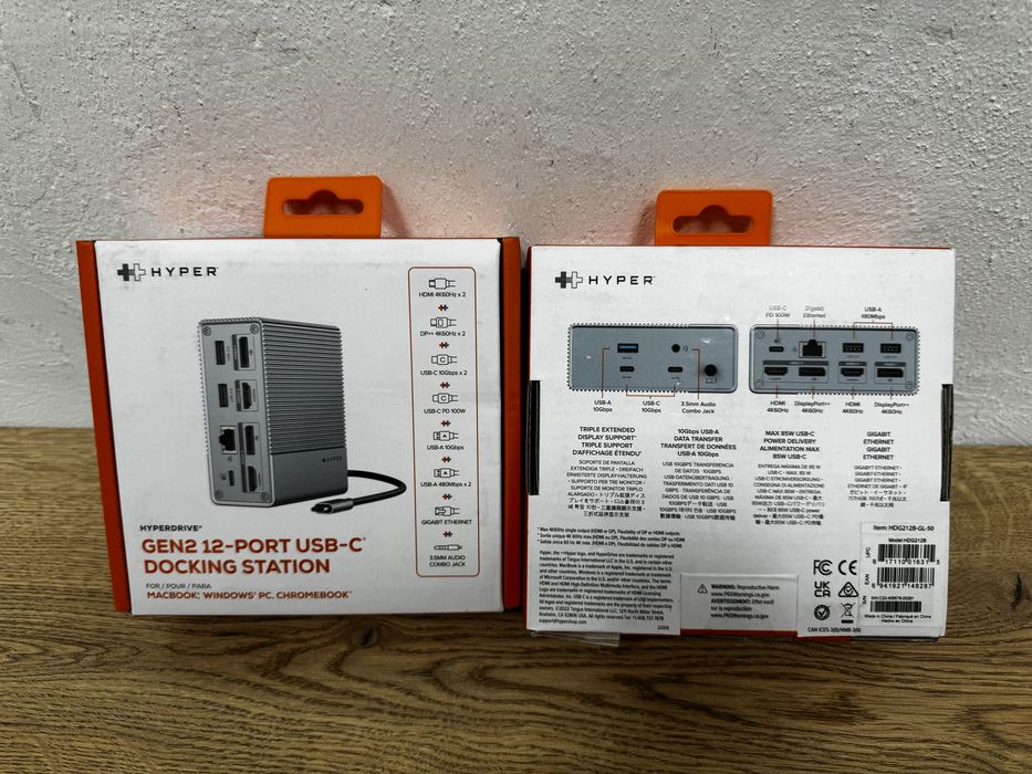 Хаб (док станція) HyperDrive 12-in-1 USB-C Hub Gen2