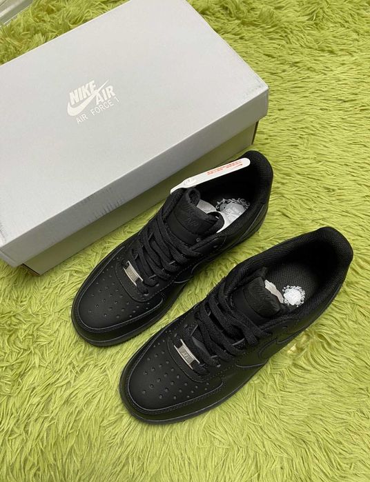 Nike_Air_Force_1_Low_'07_Black męskieTrampki r.45