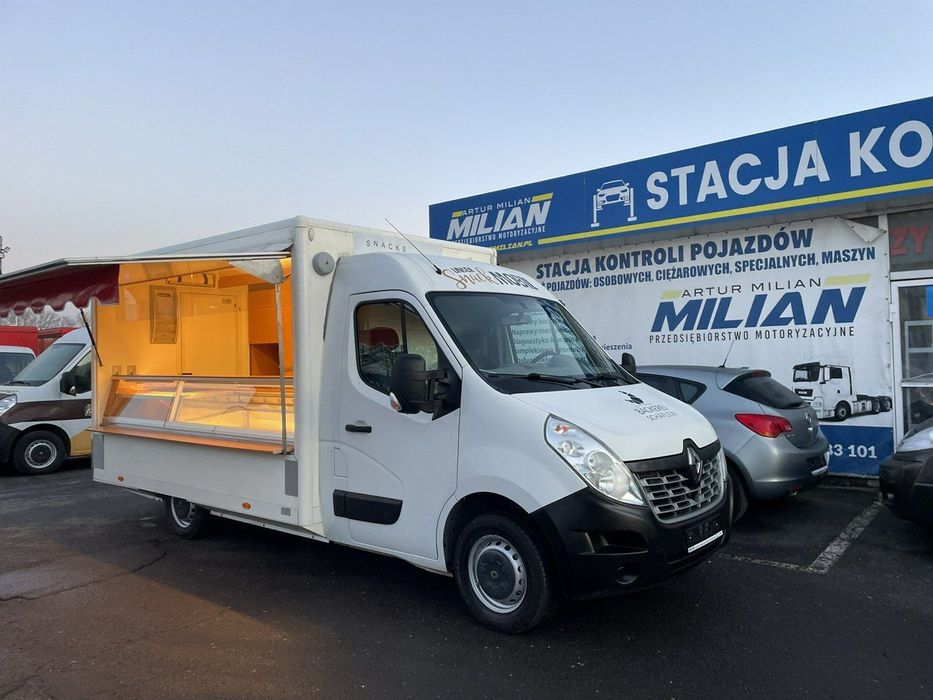 Renault Master  Autosklep wędlin Gastronomiczna food truck foodtruck 115tkm sklep 2016