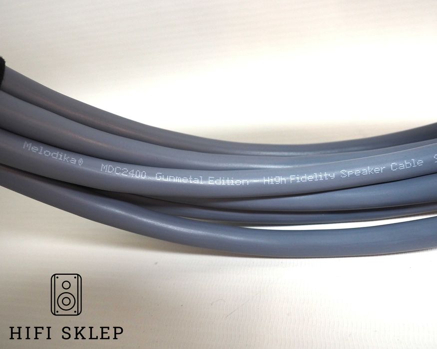 Melodika Purple Rain 2x 4m/4mm2 Kabel głośnikowy /Szpilki na Szpilki