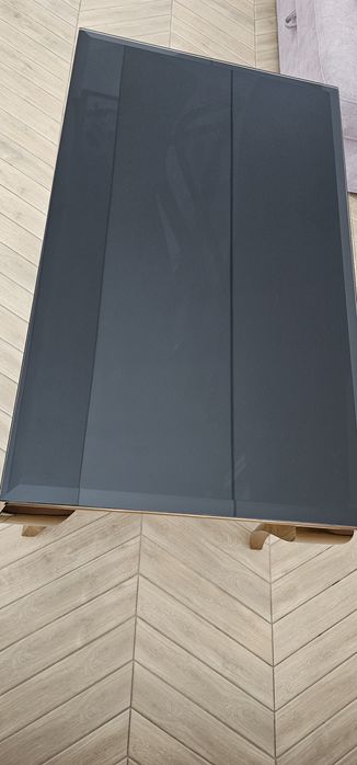 Stolik glamour złoty 60x100cm