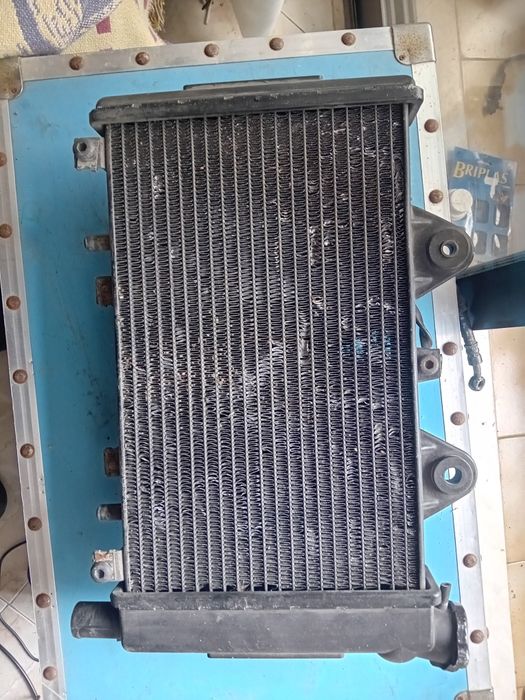 Varias peças de motorizada