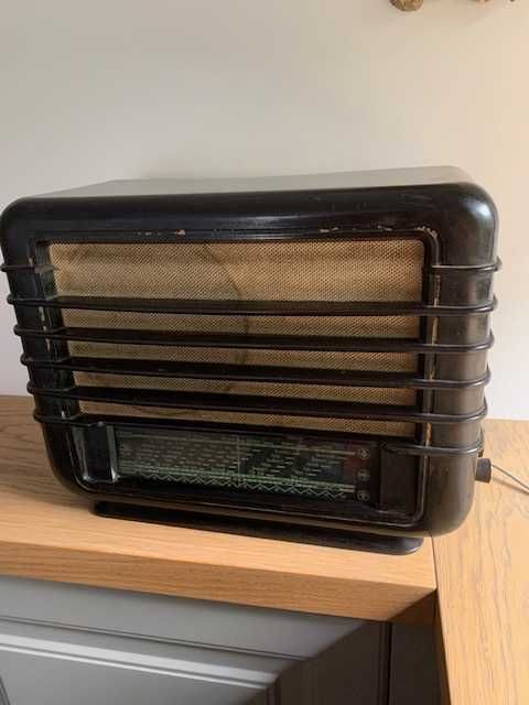 Stare radio bakelitowe Tesla Rytmus