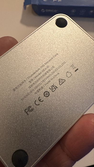 ORICO Placa de rede Thunderbolt 10G usb-c