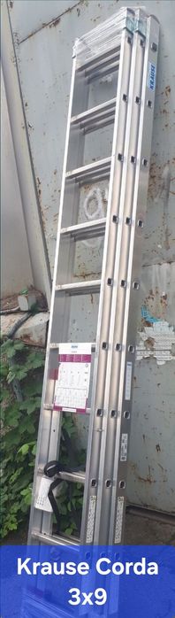 Крауз Трисекційна драбина KRAUSE Corda 3х9 сх.Virastar