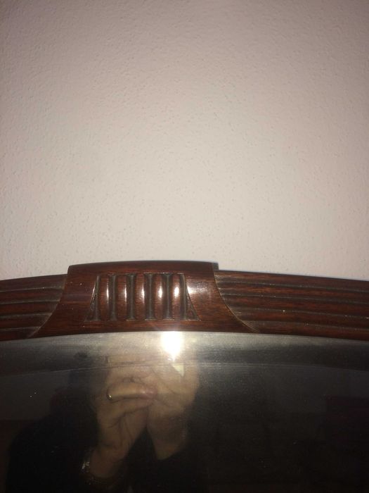 Mesa de apoio e espelho Arte Nova