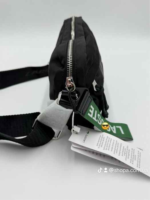 Сумка черная текстиль Унисекс | Женская и мужская модель