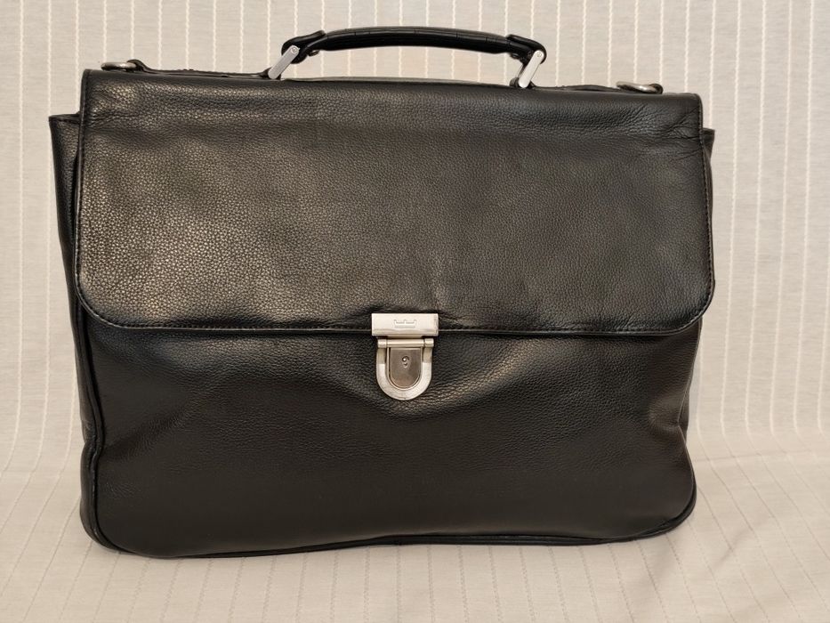 Skórzana torba biznesowa Leonhard Heyden