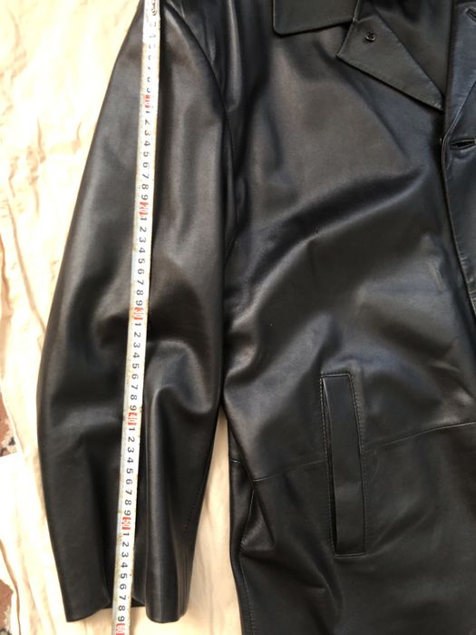 Кожаная куртка-пиджак HUGO BOSS