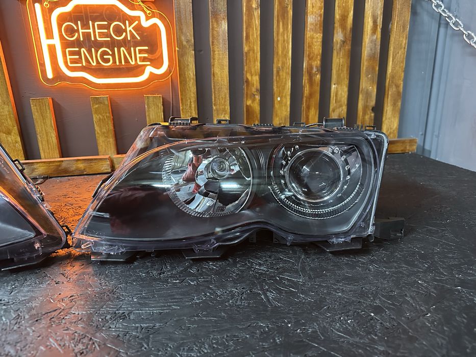 Фари БМВ Е46. Рест. Bi-led