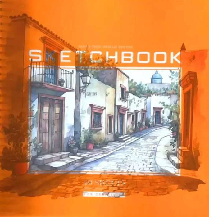 Szkicownik 200x200/40K gładki Ulica FRESH. Fresh. Nowy Produkt