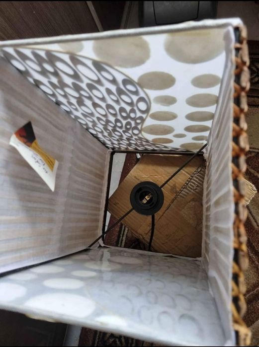 Lampa handmade safari ręcznie wykonana