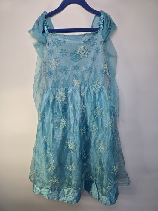 Elsa Kraina Lodu Frozen sukienka  przebranie karnawał balik strój 122