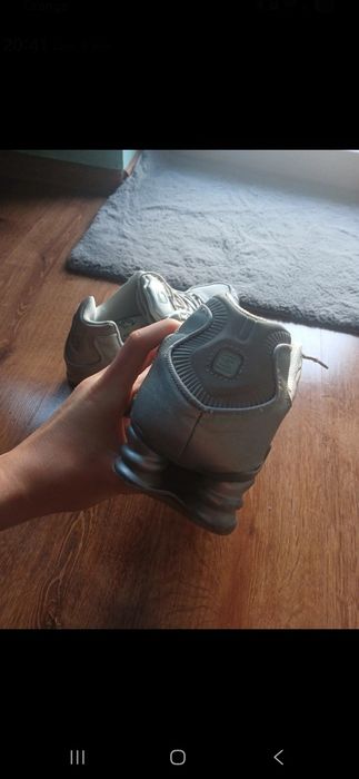 Buty nike shox szare