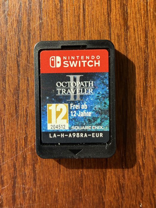 Nintendo Switch c/ Dock Original + Octopath Traveler II — Excelente Estado