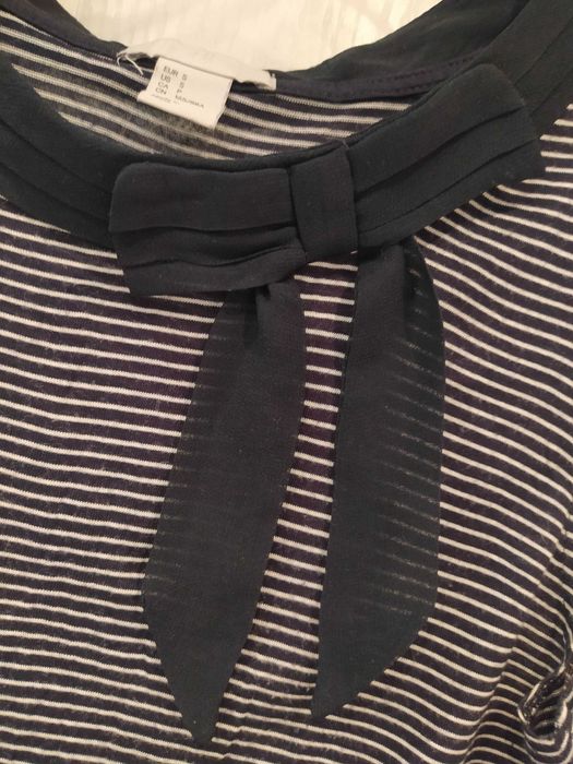 Marynarska bluzeczka topik paski