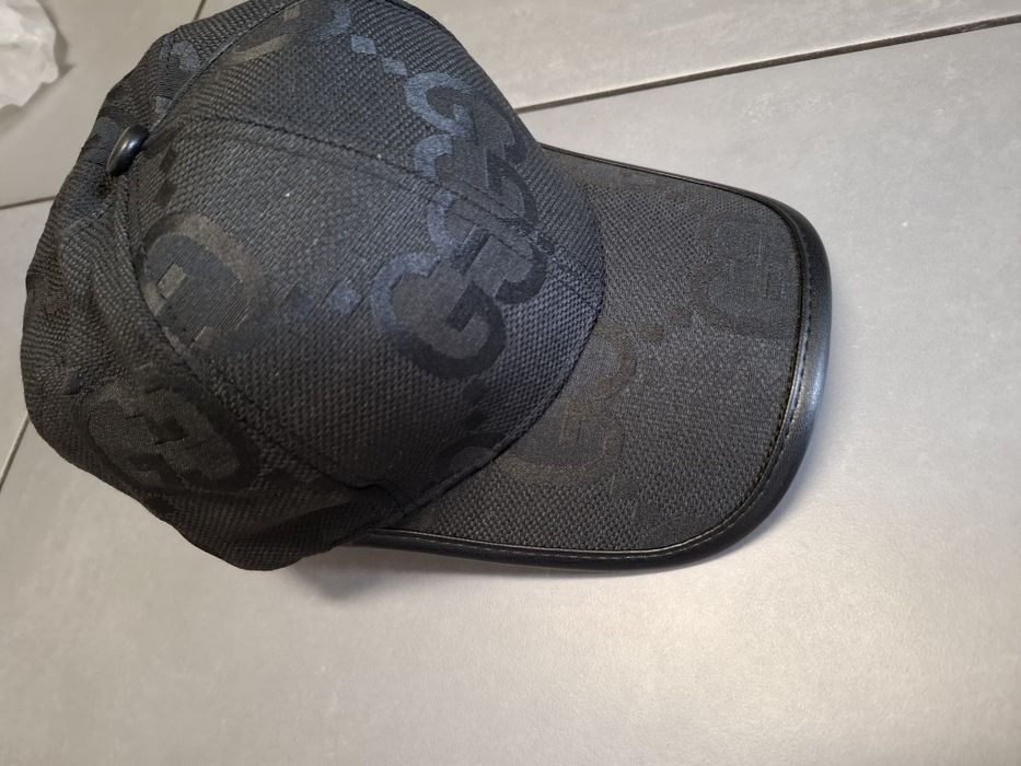 Chapéu gucci, preto .