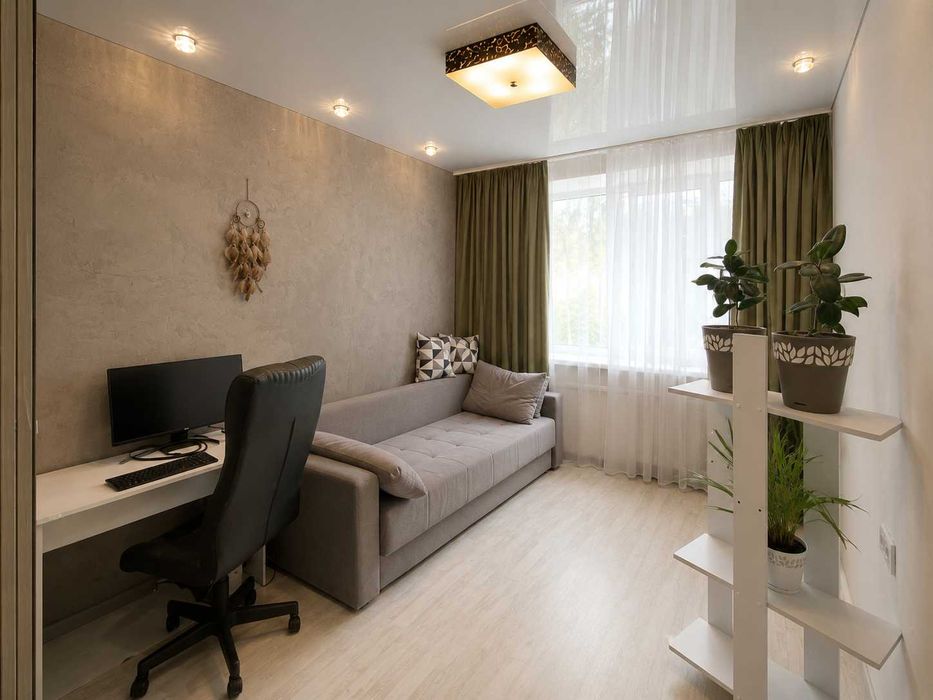 ЖК Чайка. Велика однокімнатна 51м2. Ремонт. Меблі. Держрограми