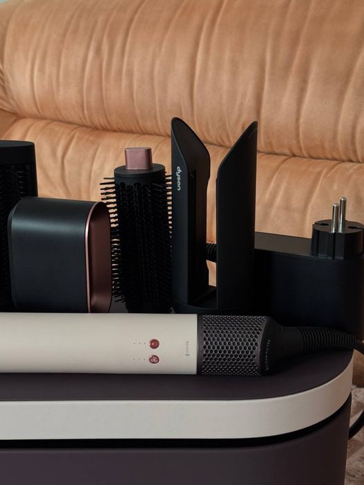 Dyson airwrap co-anda 2x стайлер ,рожевий
