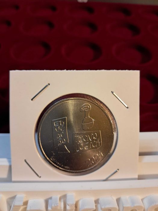 Nova moeda 5€ O Conhecimento